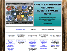 Tablet Screenshot of caveinspiredmusic.com